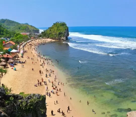 Indrayanti Beach, Exotic Marine Tourism with a Million Charms in Jogja
